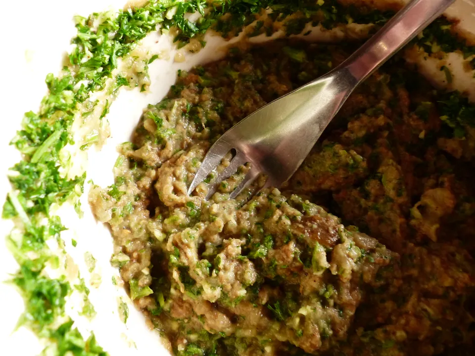 Auberginen-Sesam-Dip