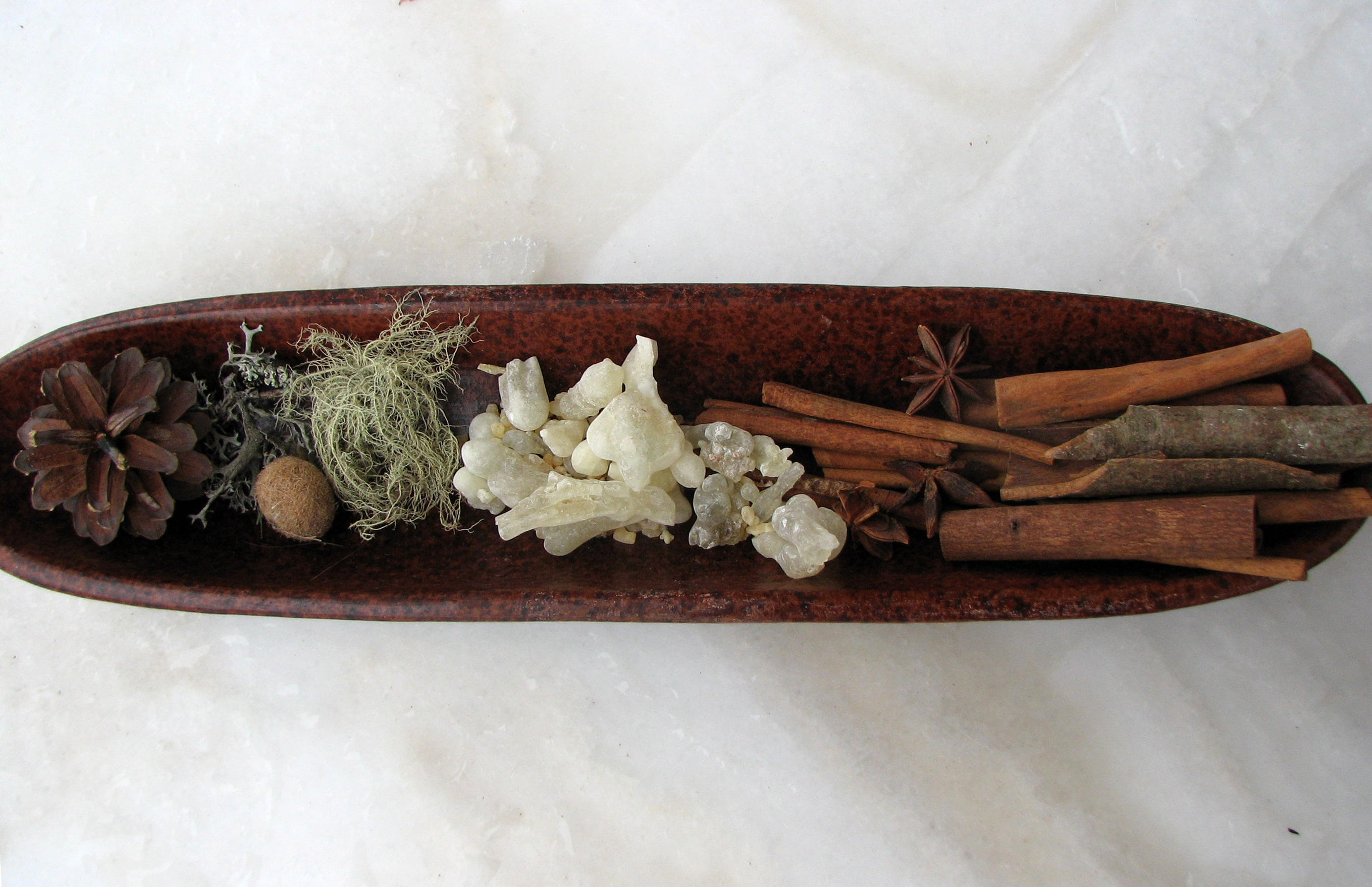 Weihrauchbäume und Weihrauch