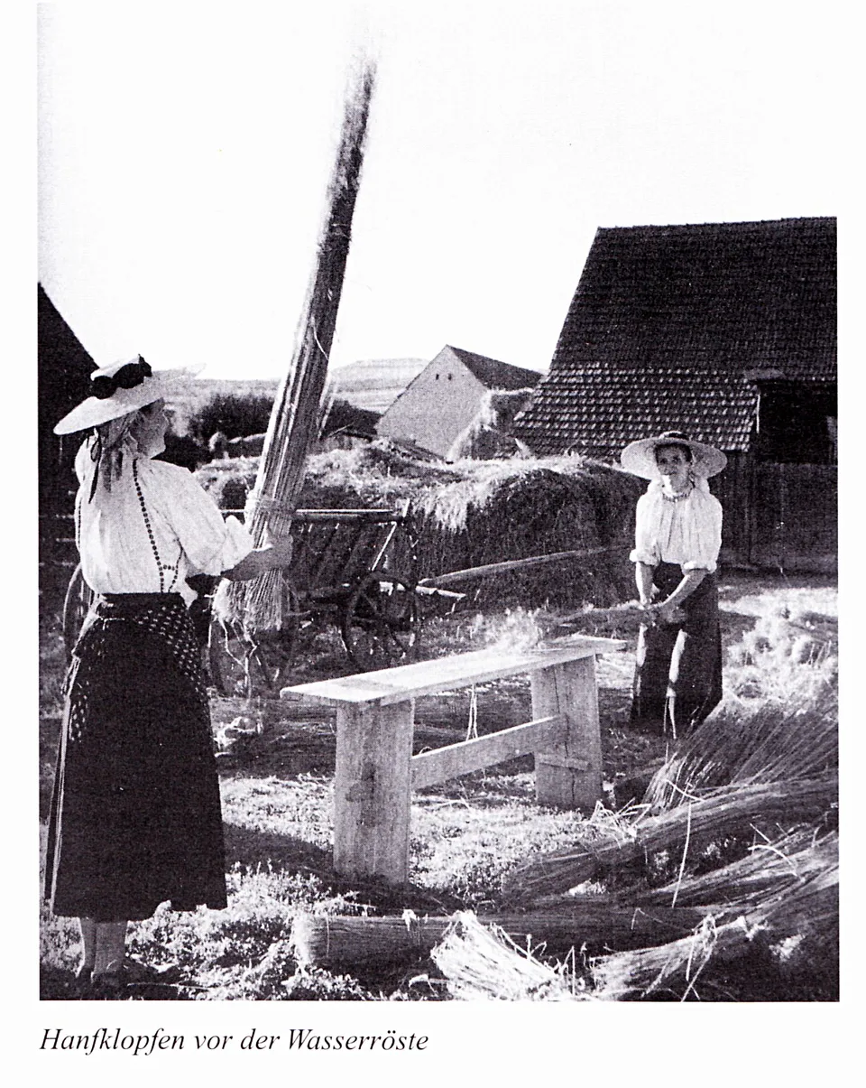 Hanfanbau in Groß-Alisch