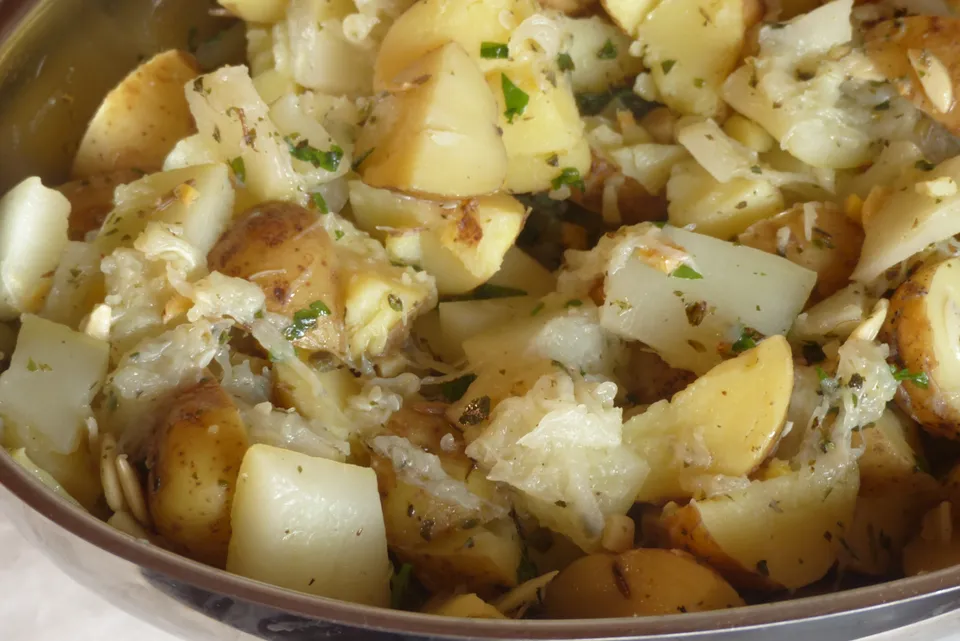 Kartoffel- Kürbis- Gemüse