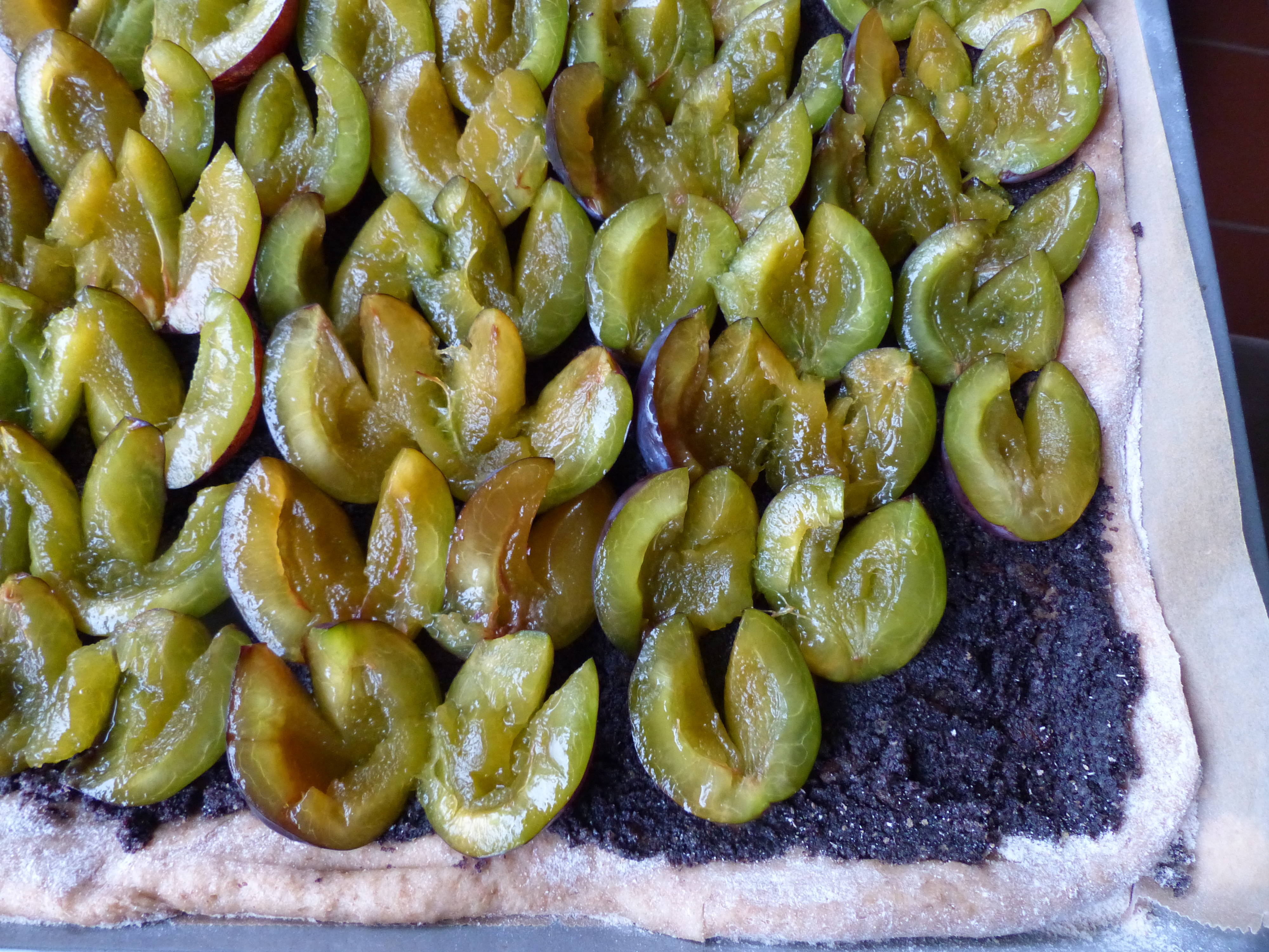 Zwetschkenfleck mit Mohn und Streusel