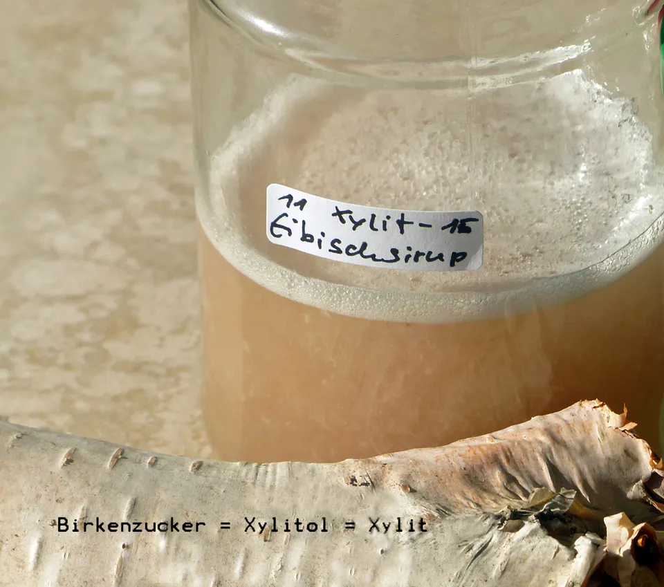 Eibischsirup mit Xylitol (Birkenzucker)