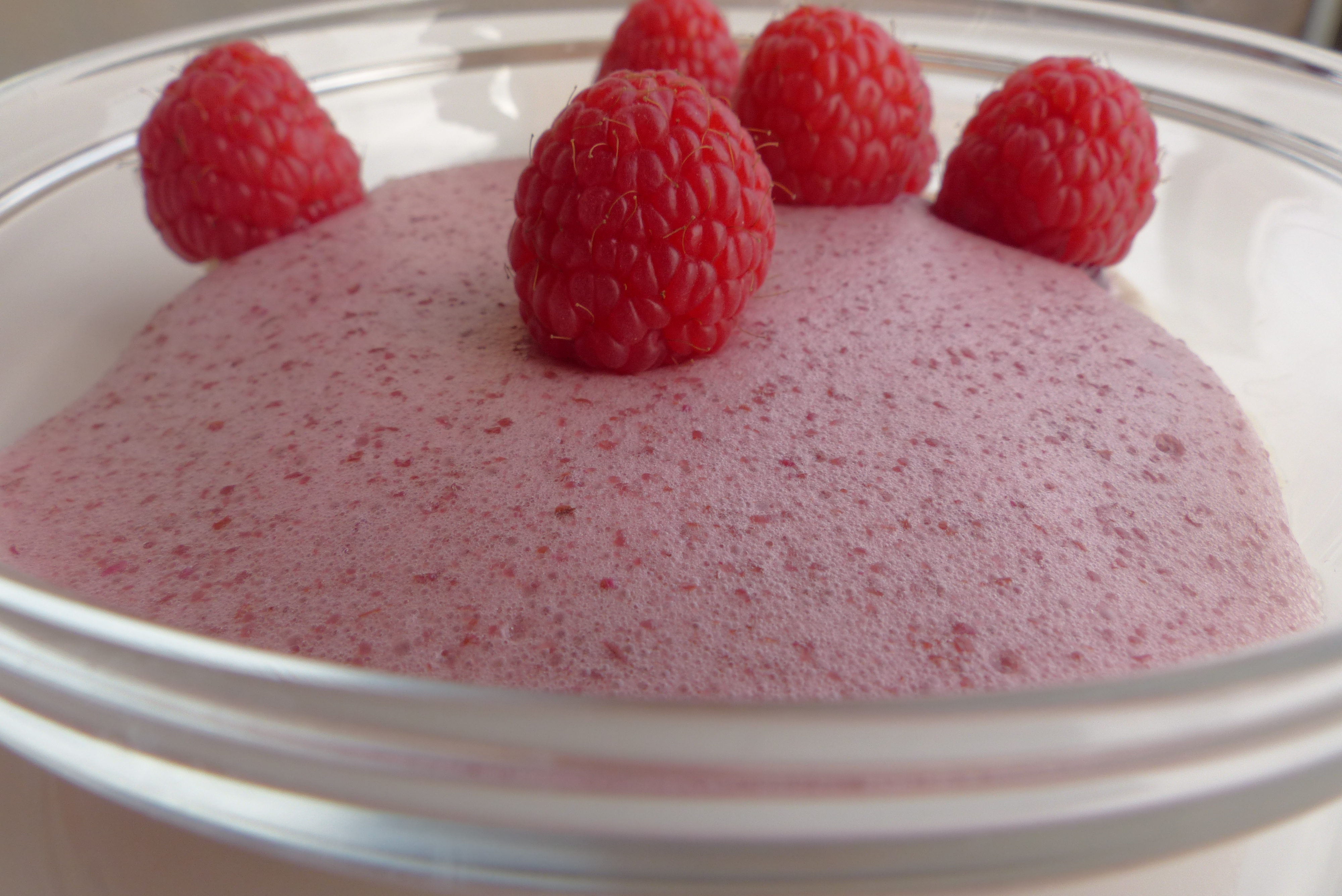 Himbeerschaum