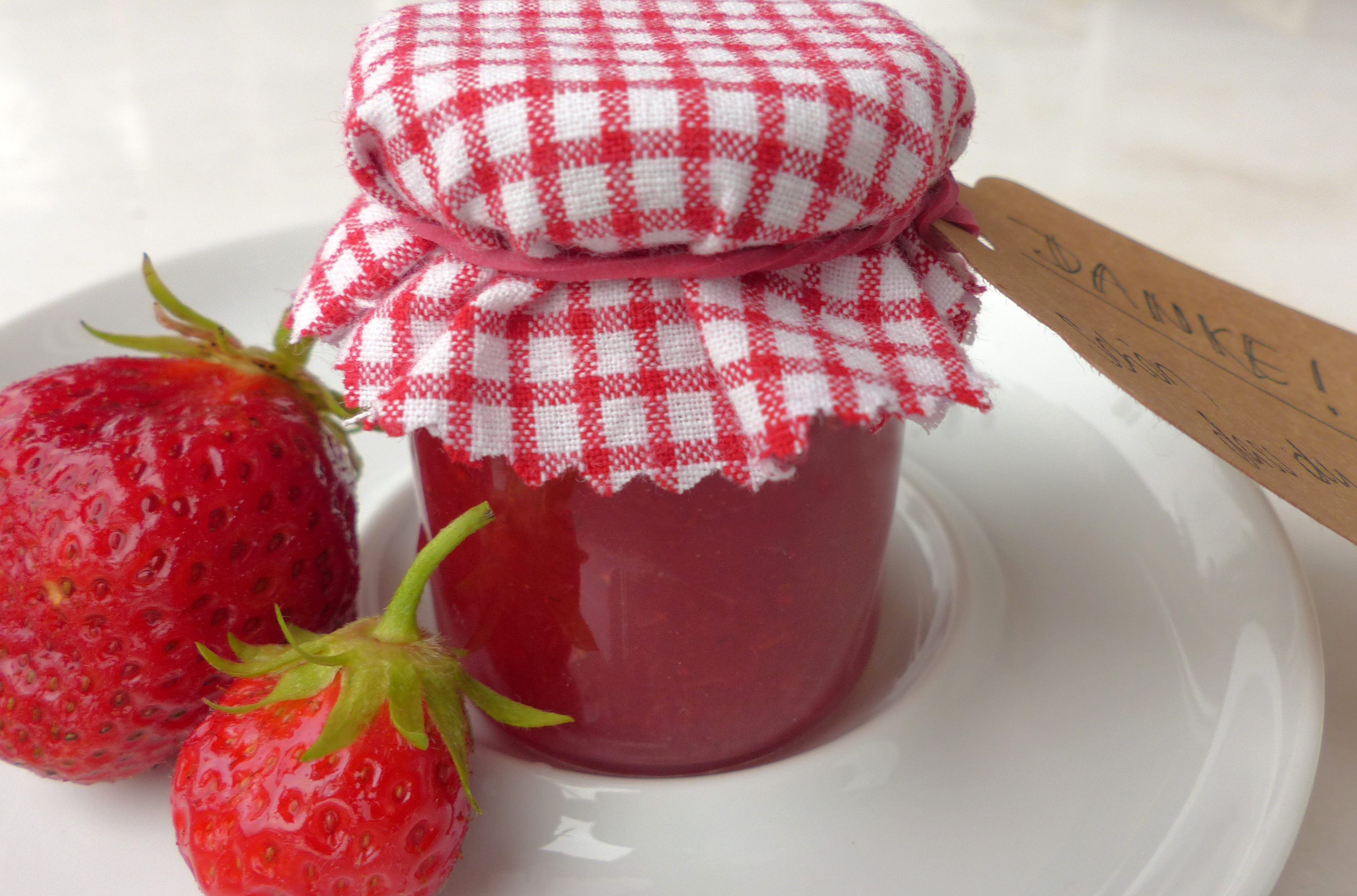 Erdbeergelee, süß-pikant