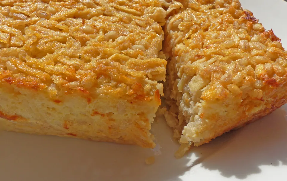 Gerstenauflauf mit Obst