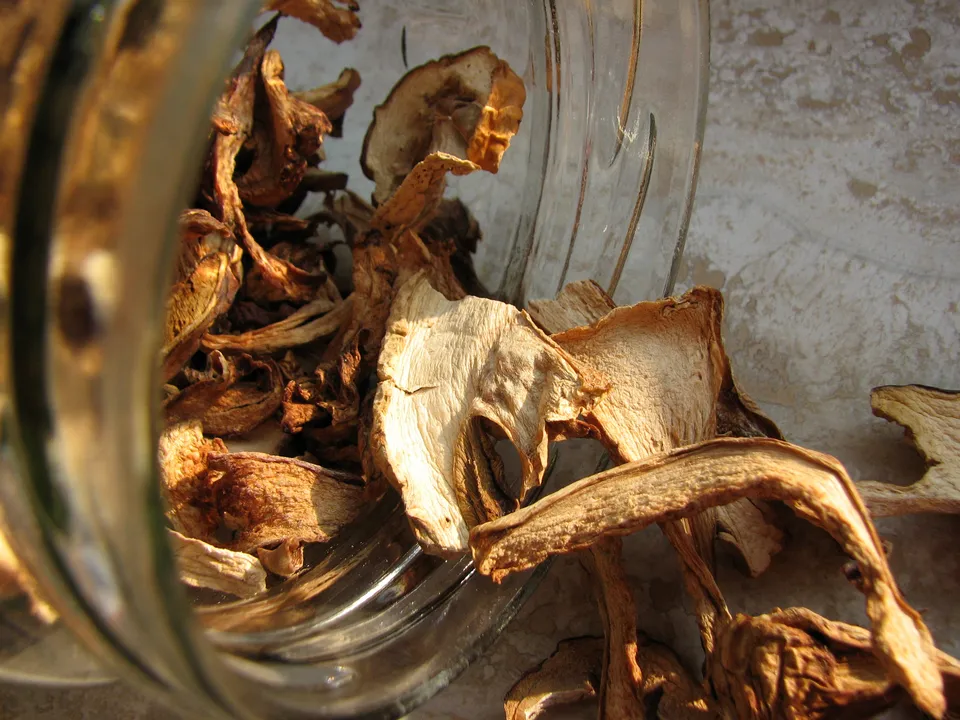 Orzotto mit getrockneten Steinpilzen