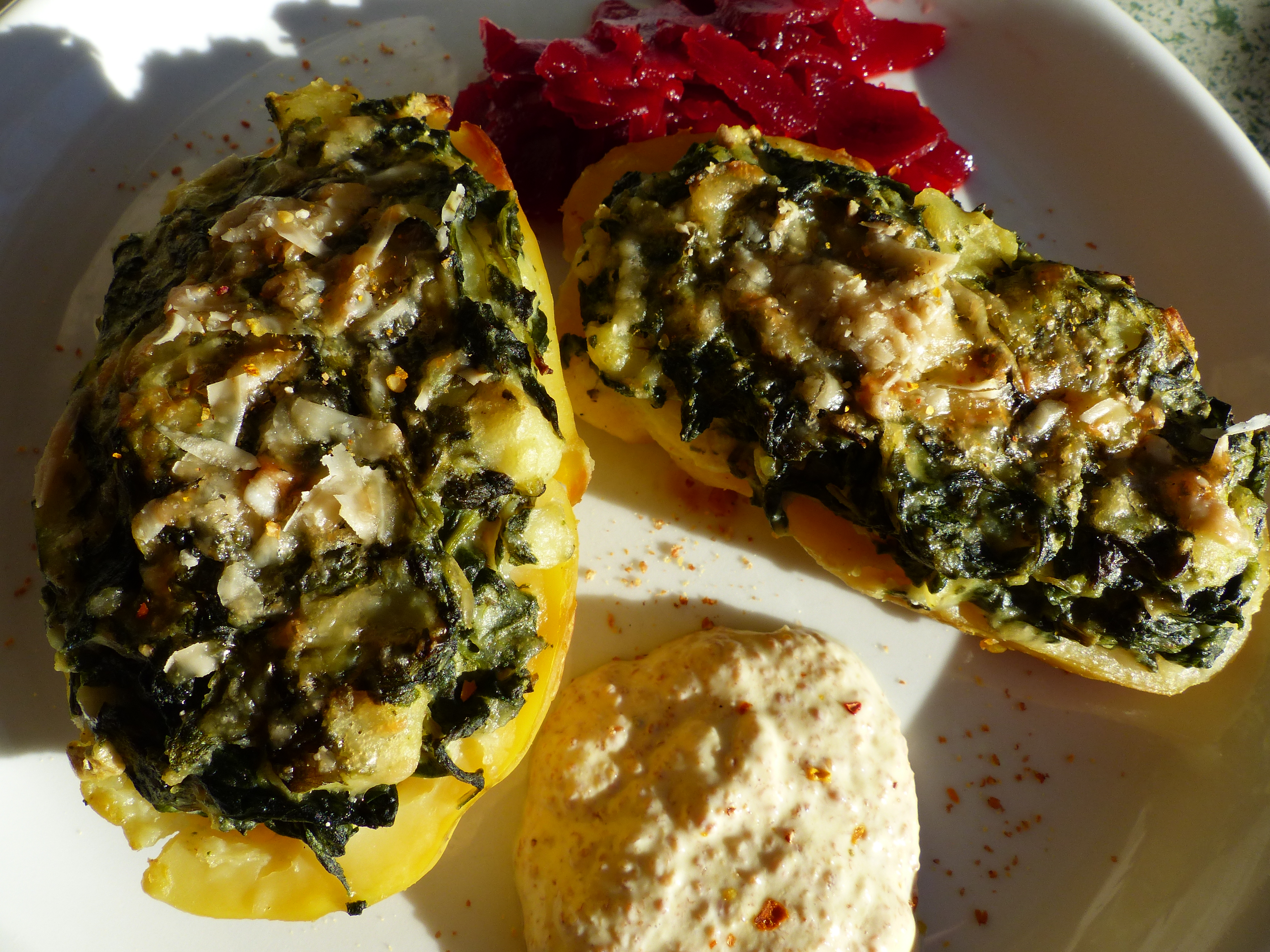 Kartoffeln, überbacken