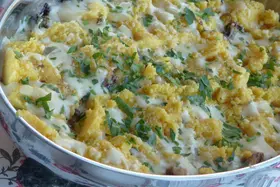 Pilze mit Polenta