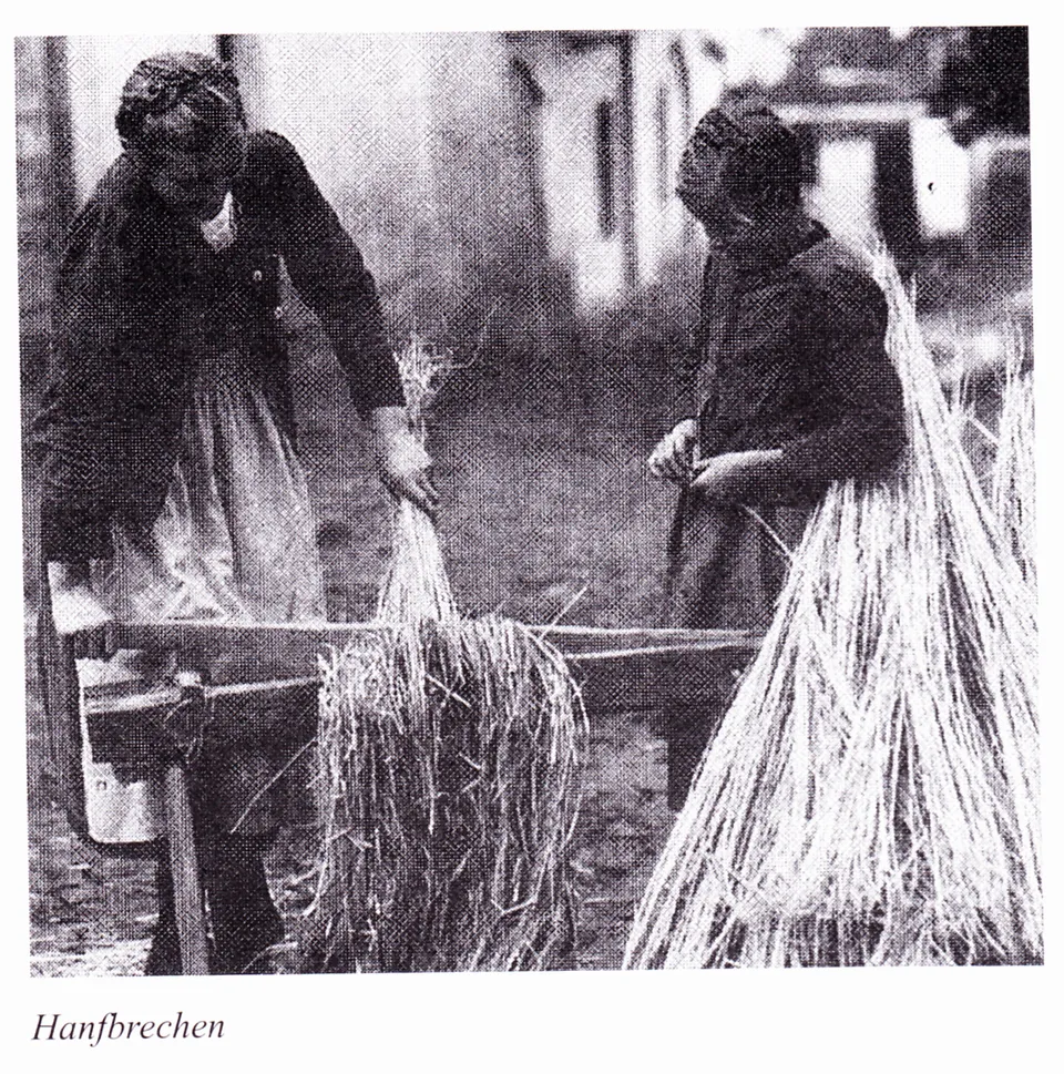 Hanfanbau und Hanfverarbeitung