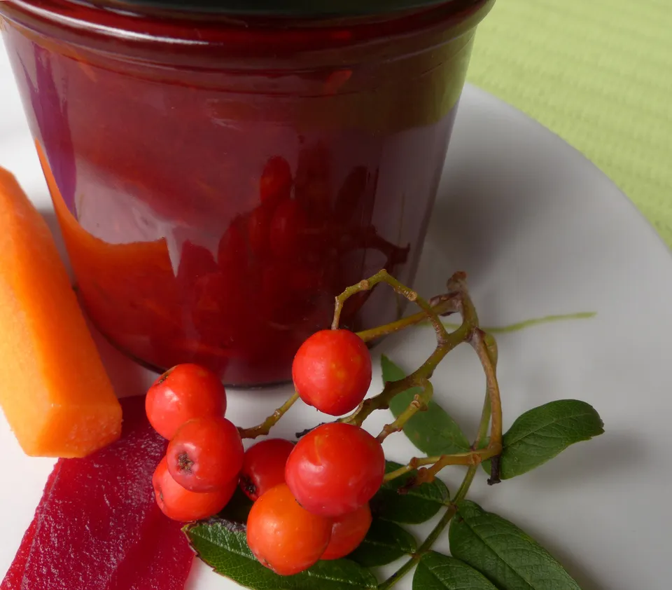 Chutney mit Vogelbeeren 