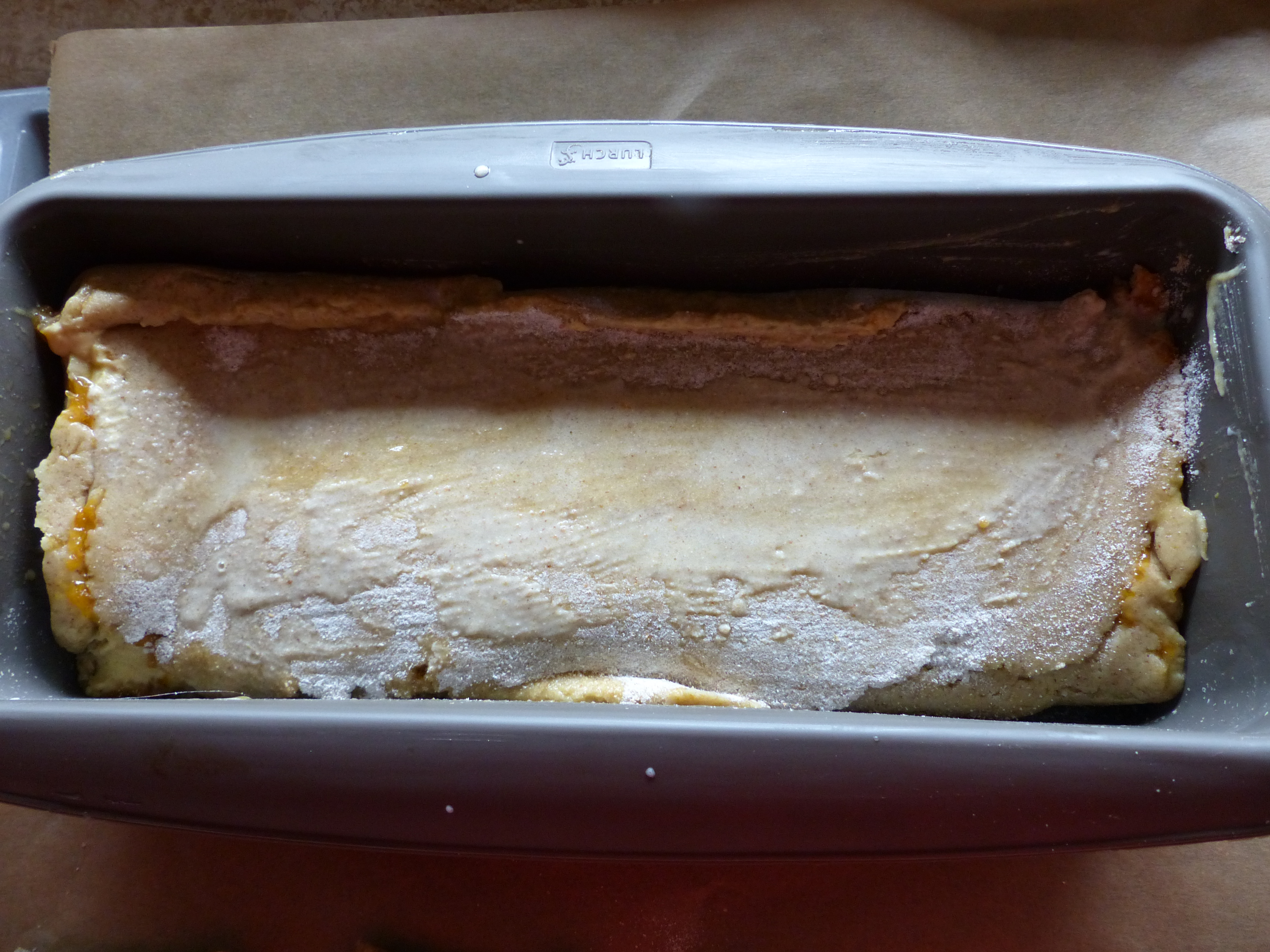 Topfenstrudel von Buchweizenmehl