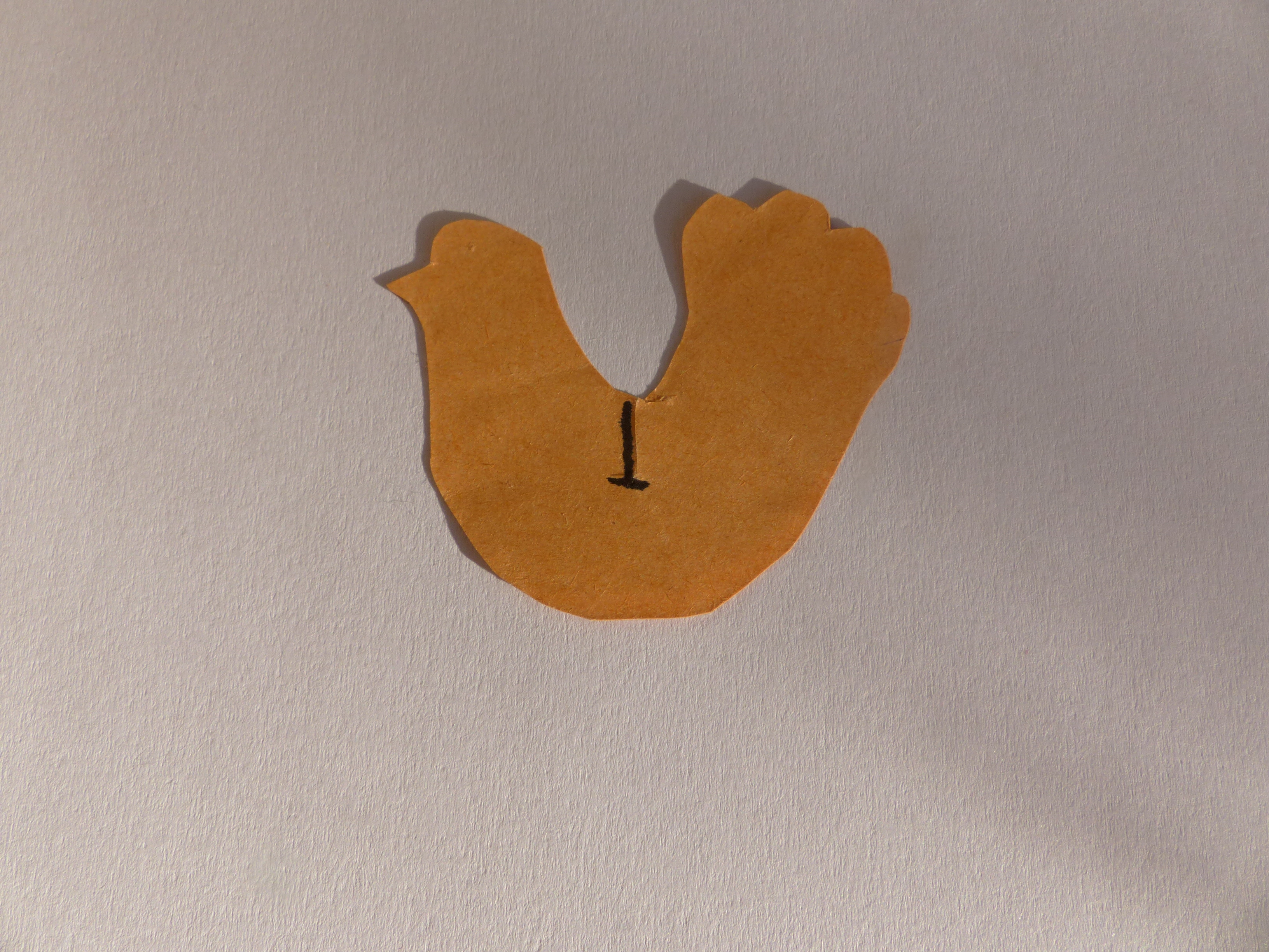 Vöglein aus Papier basteln