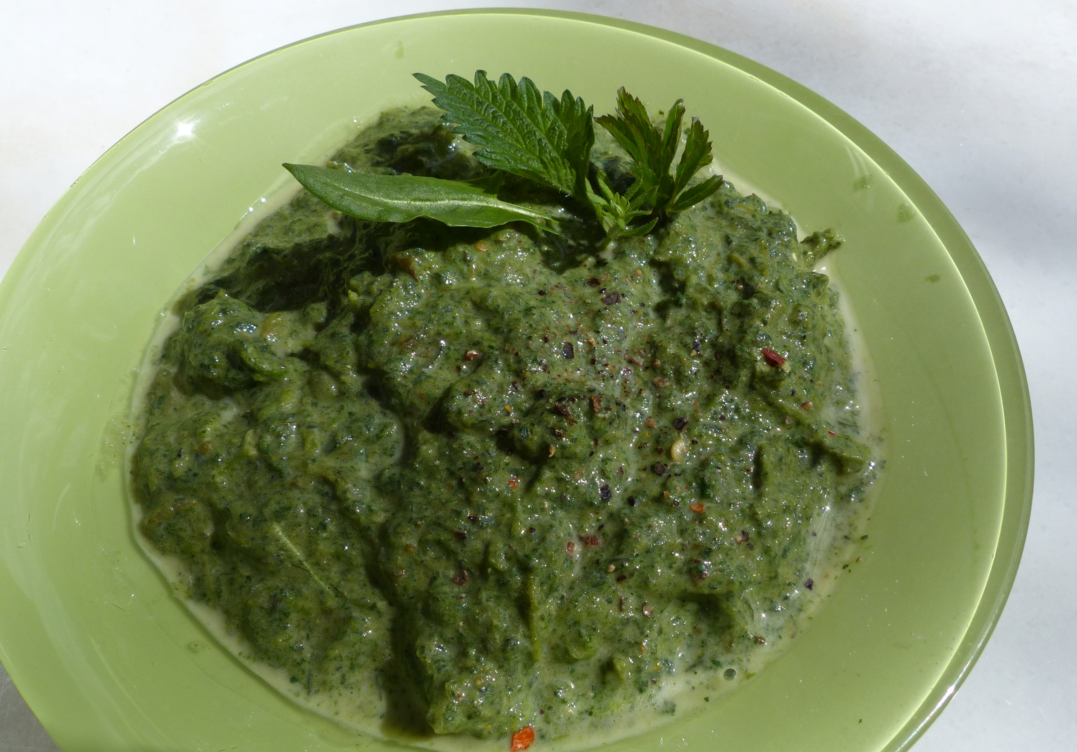 Brennnesselspinat - u. a. Spinat