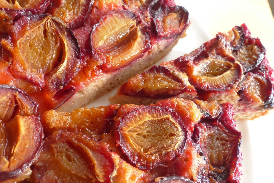 Zwetschkenkuchen, flott, saftig, gschmackig 