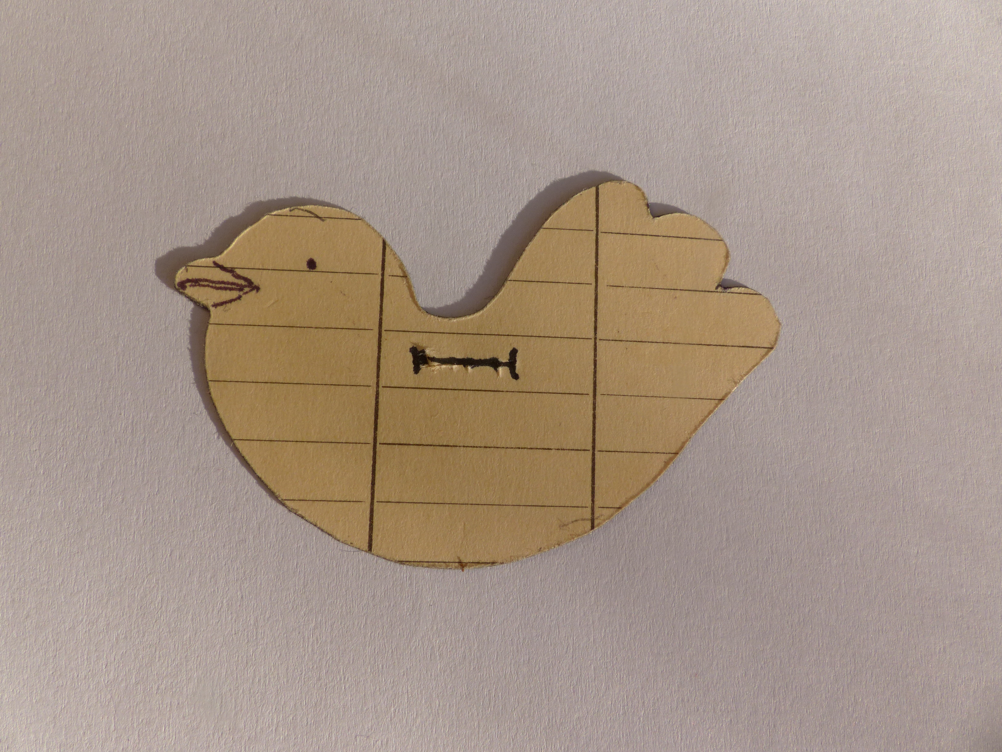 Vöglein aus Papier basteln