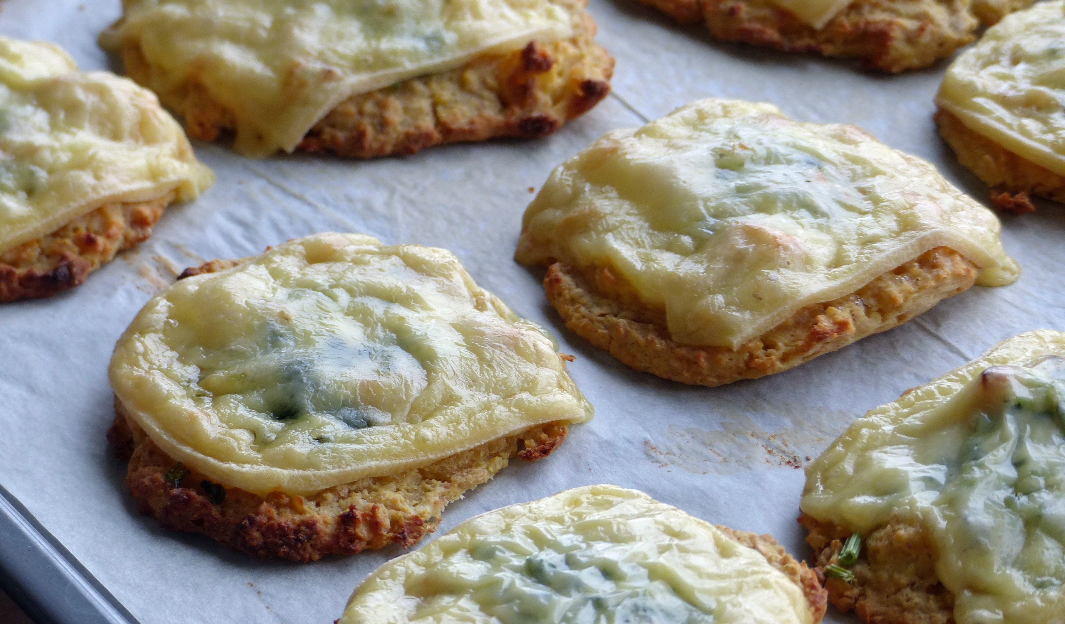 Kartoffel-Blinis aus dem Backofen 