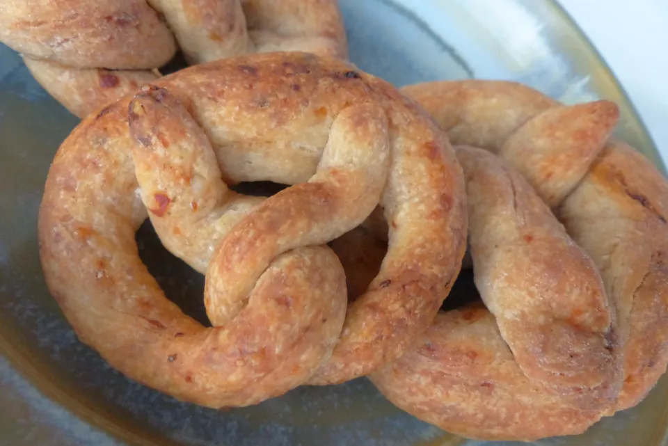 Brezerl, pikante Party-Brezerl