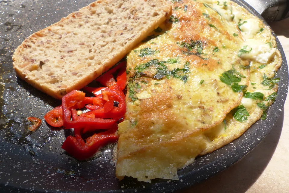Käse-Omelett