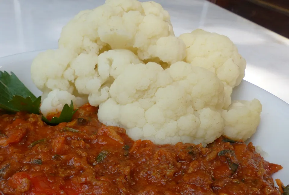 Karfiol mit Sugo