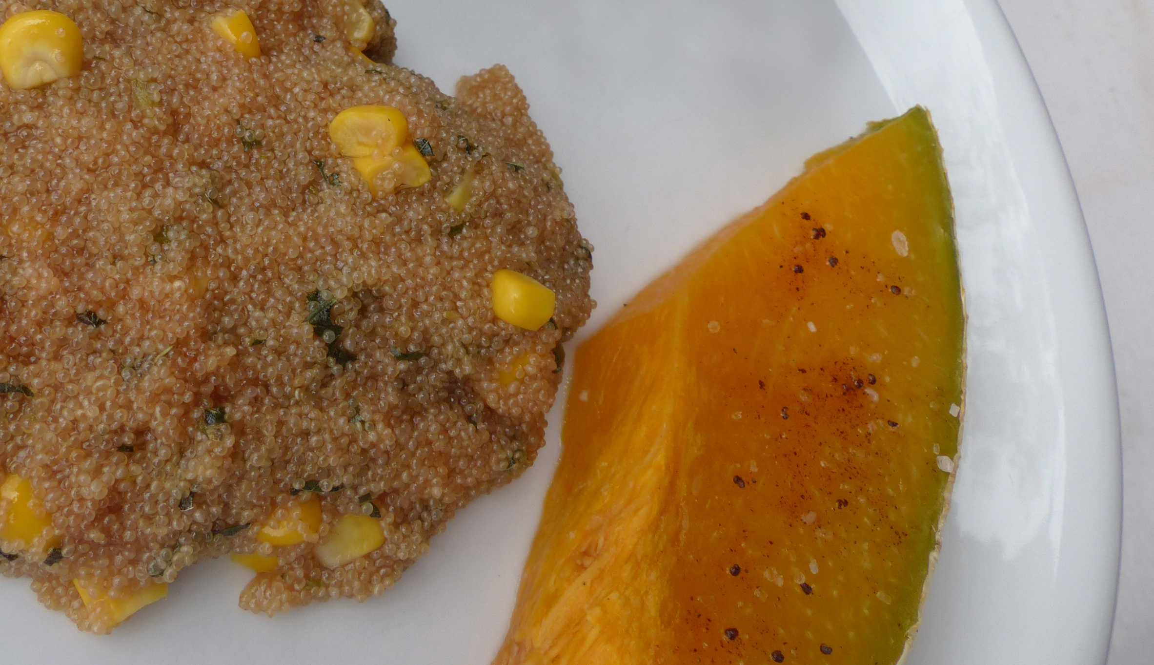 Kürbisspalten backen 