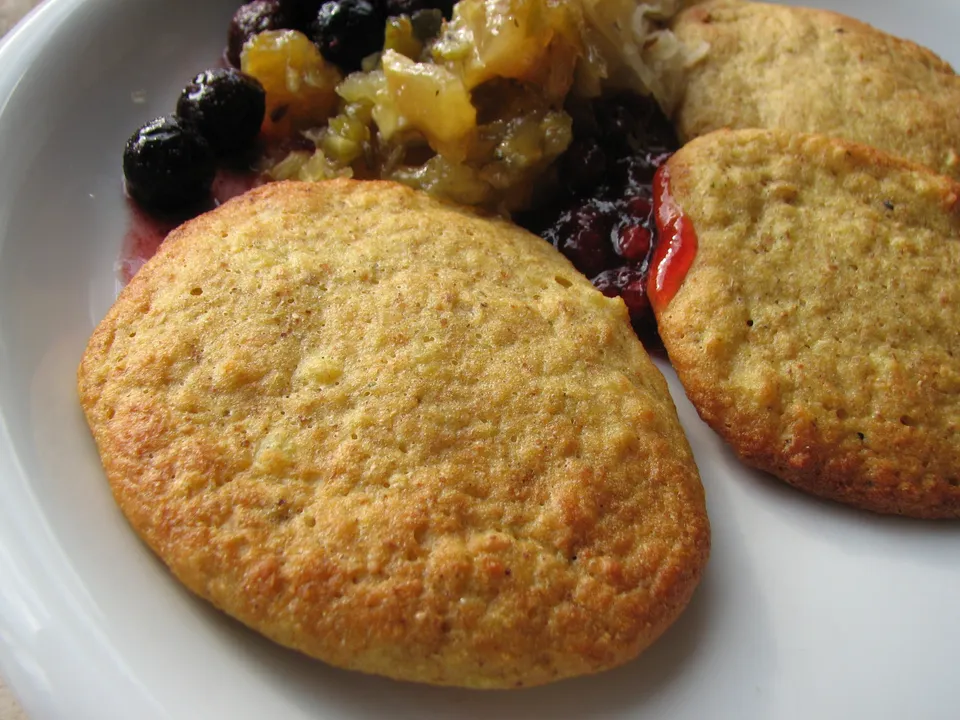 Kartoffel-Blinis aus dem Backofen 