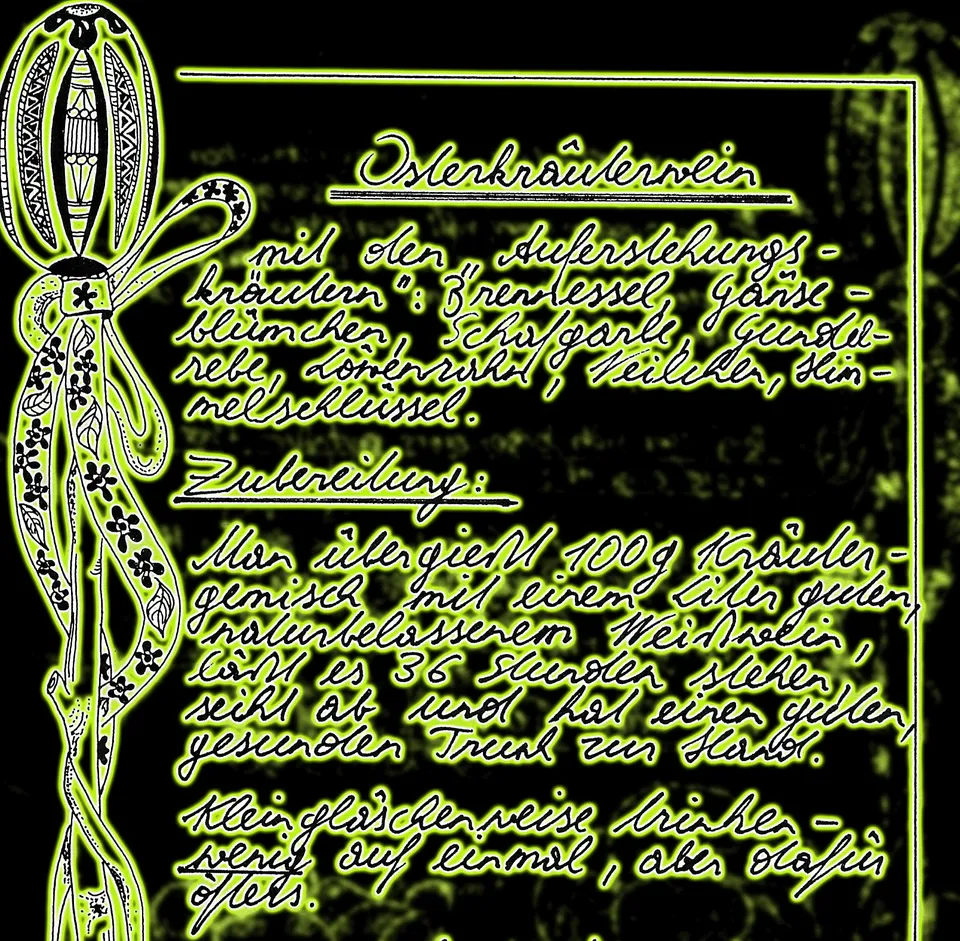Kräuterwein, österlicher
