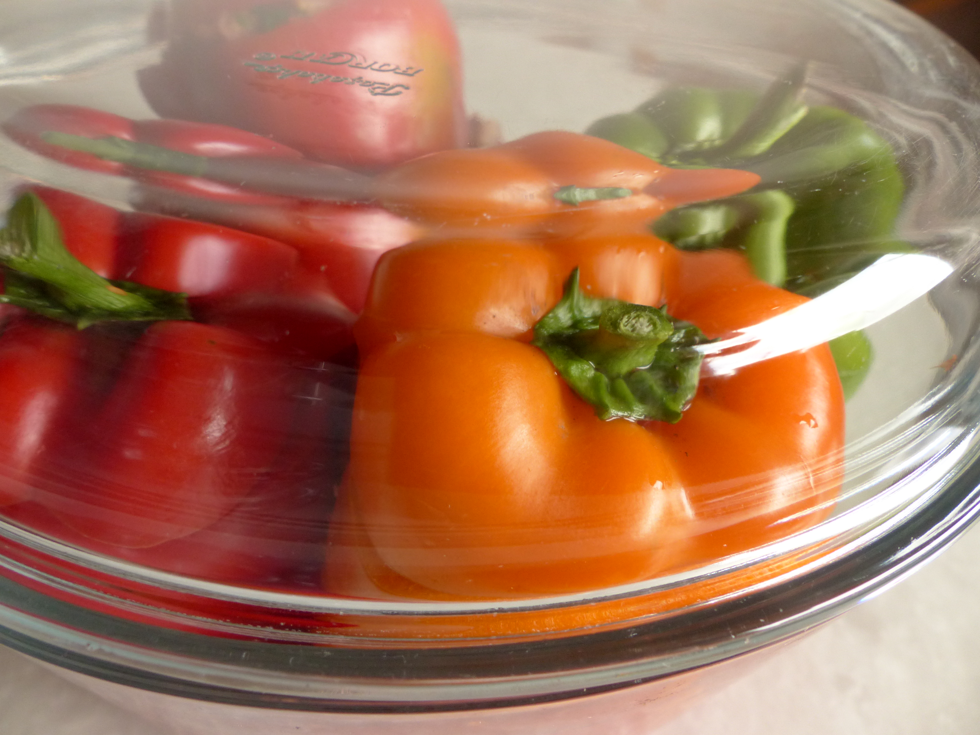 Paprika mit Hackfleischfüllung