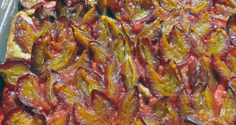 Zwetschkenfleck, ohne und mit Streusel