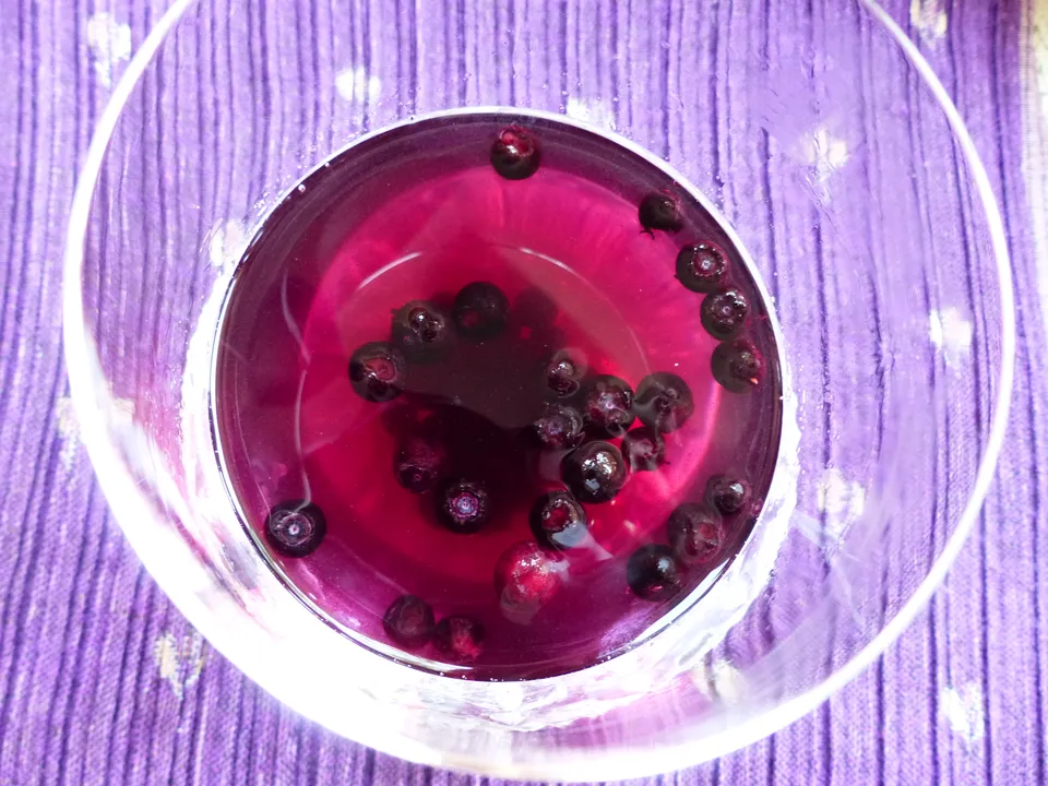 Heidelbeergetränk „Blaue Kraft“