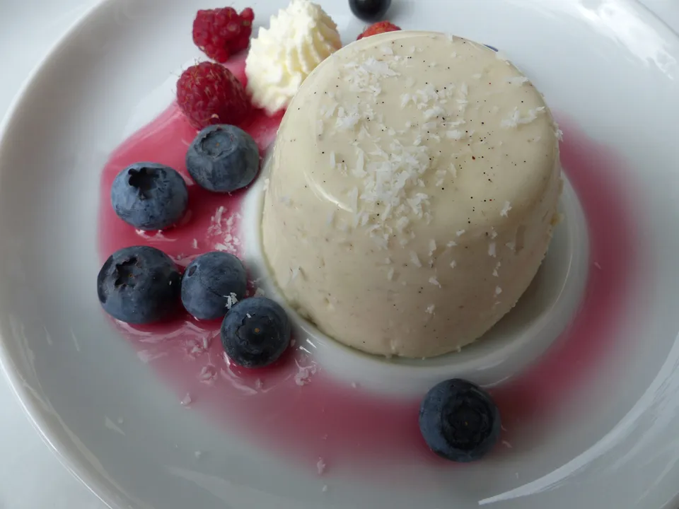 Kokos - Panna Cotta
