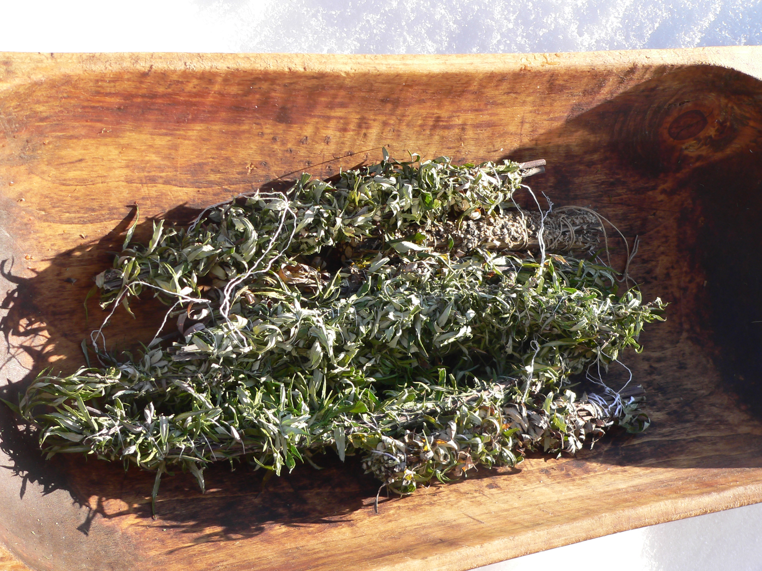 Räucherbündel binden und räuchern