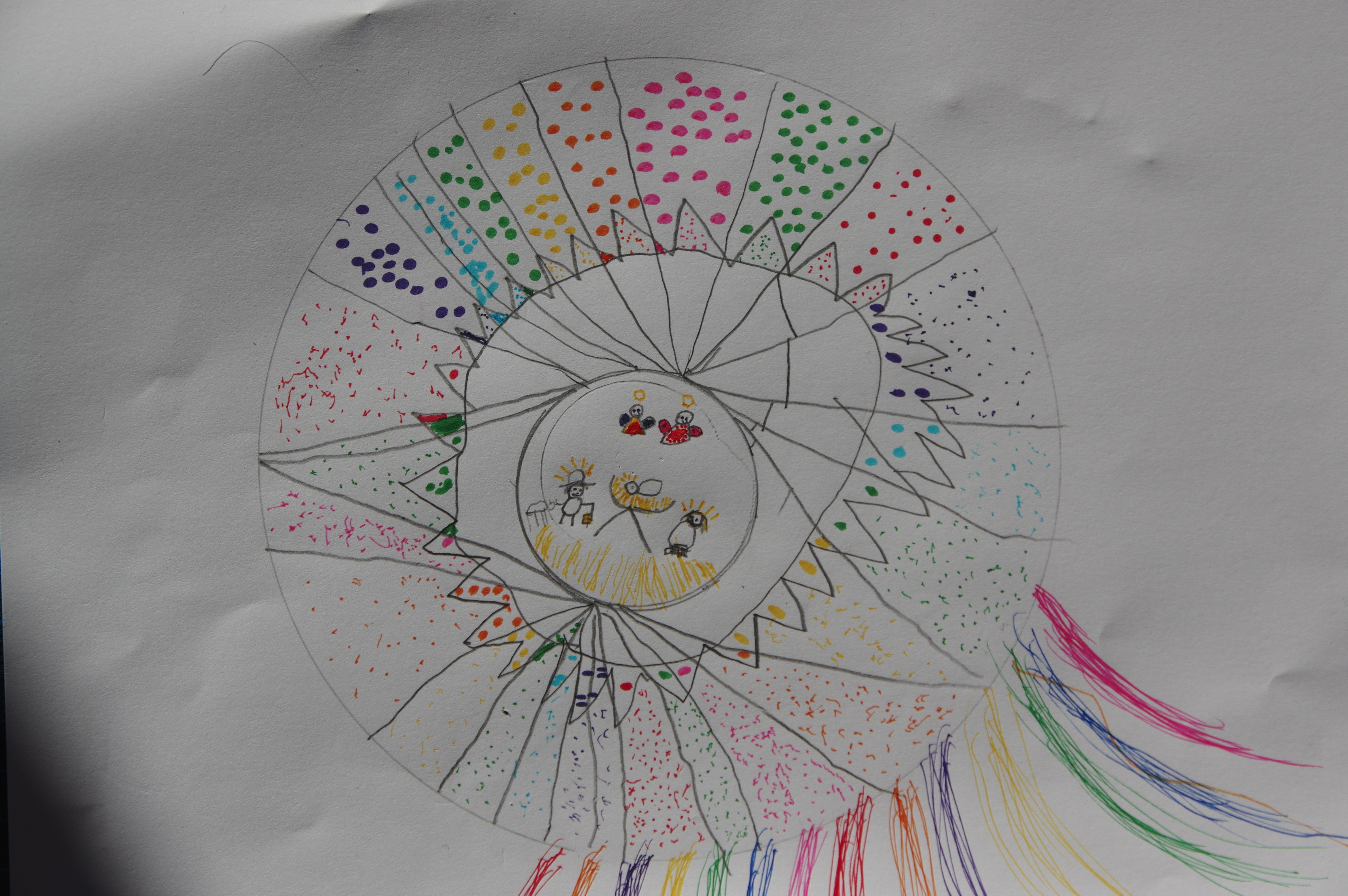 Mandala einfach selbst gemacht