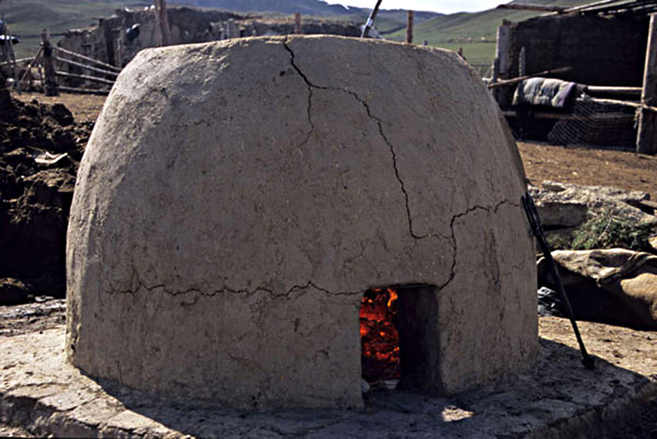 Fladenbrot, groß, flaumig
