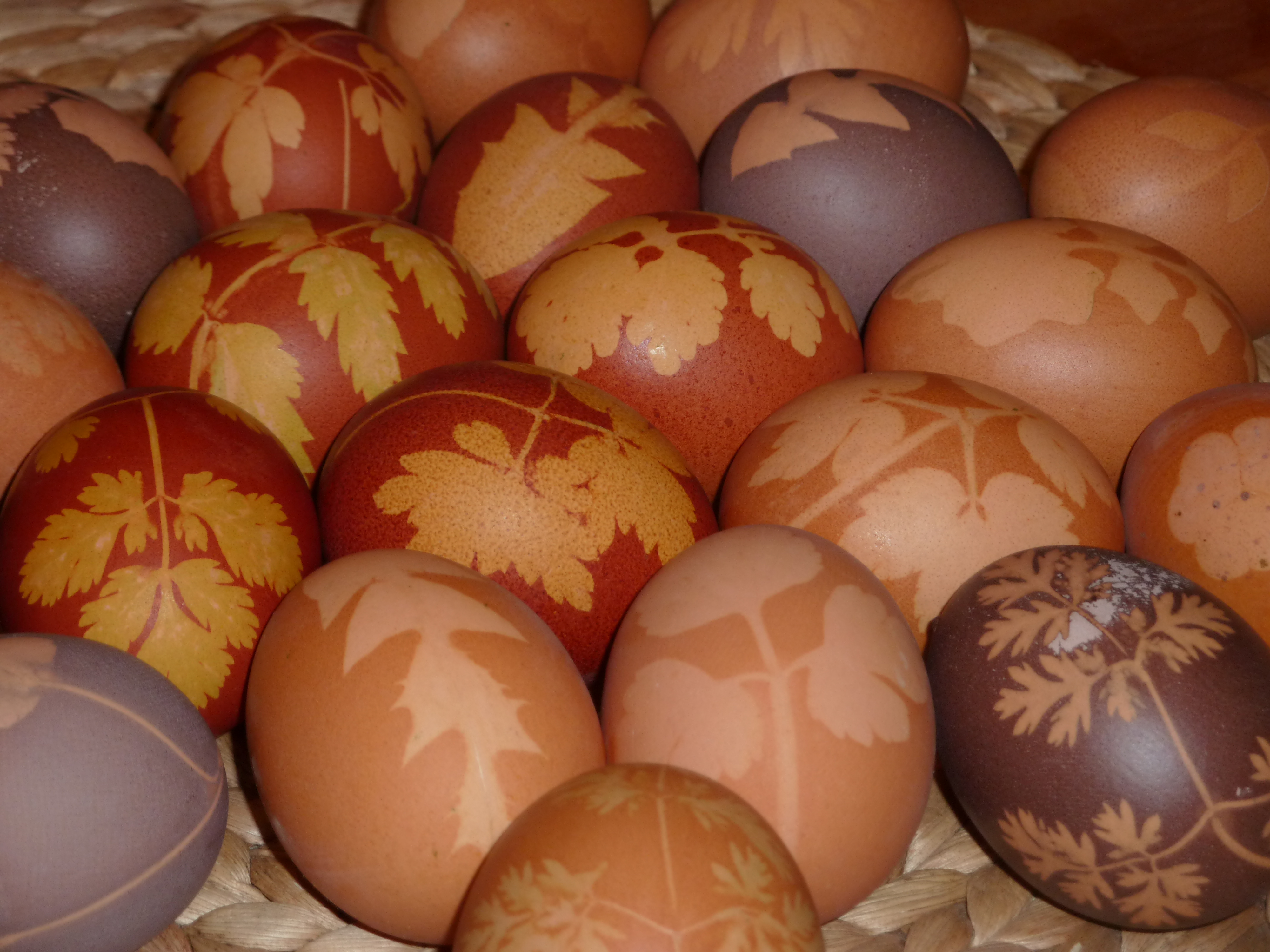 Eierfärben mit Naturfarben