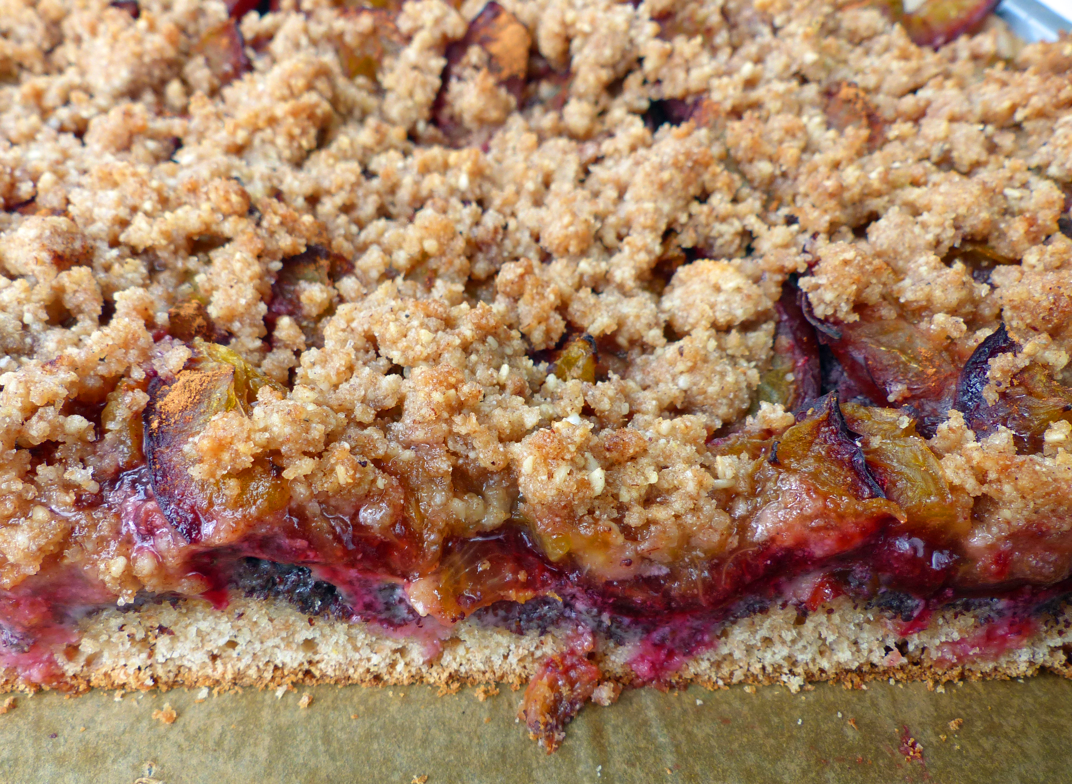 Zwetschkenfleck mit Mohn und Streusel