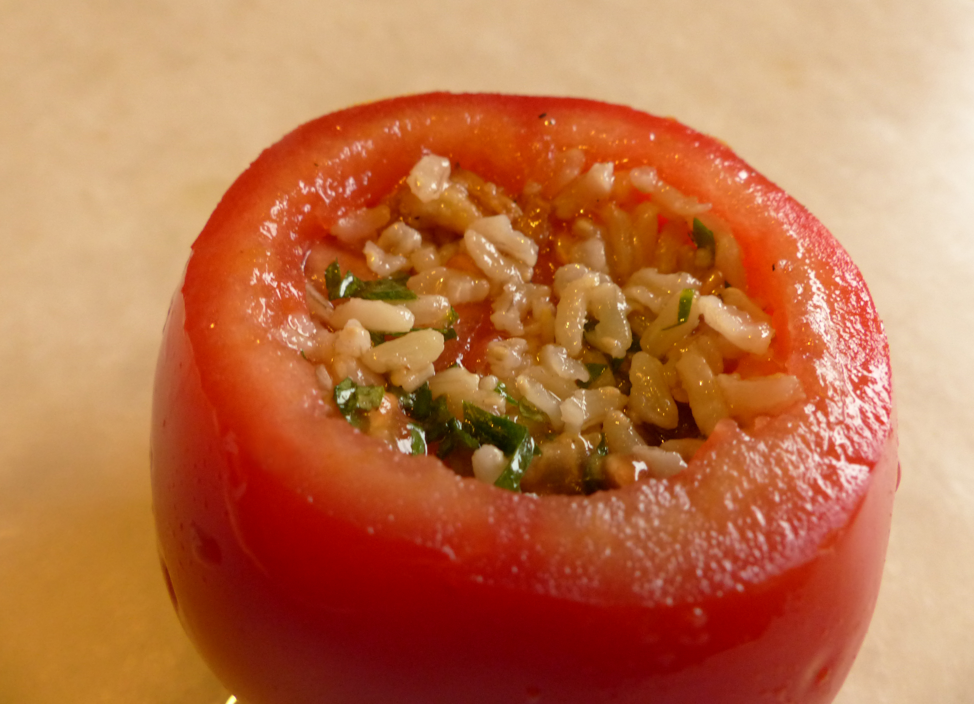 Paprika und Tomaten aus dem Ofen - veg.