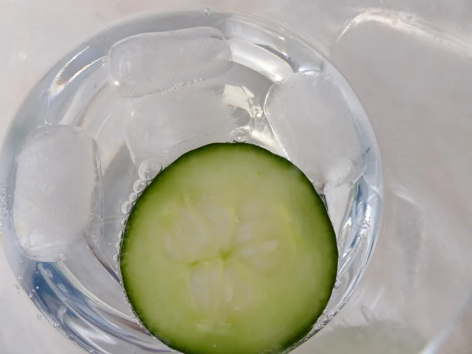 Gin Tonic mit Gurke