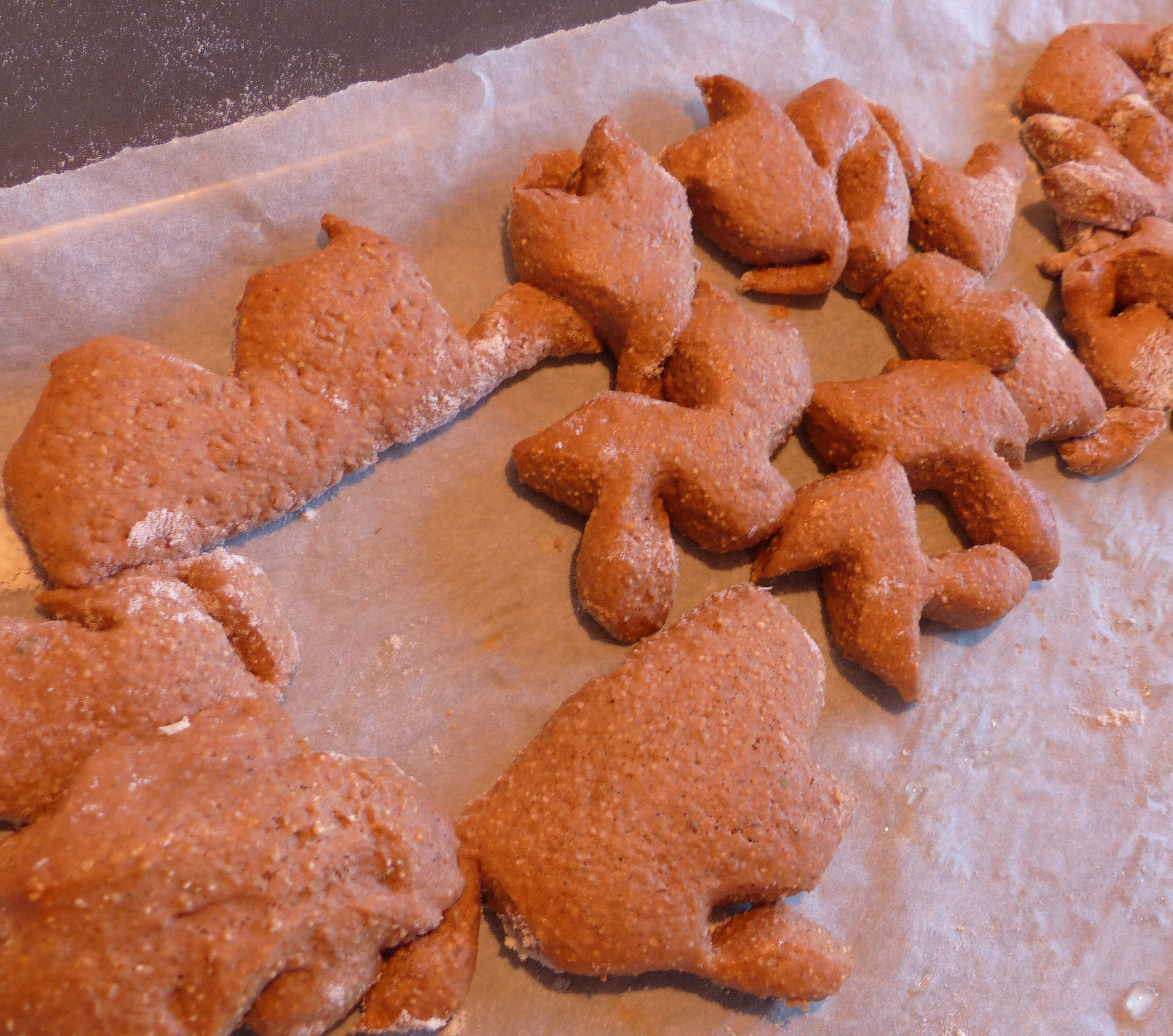 Lebkuchen für Ausstechformen
