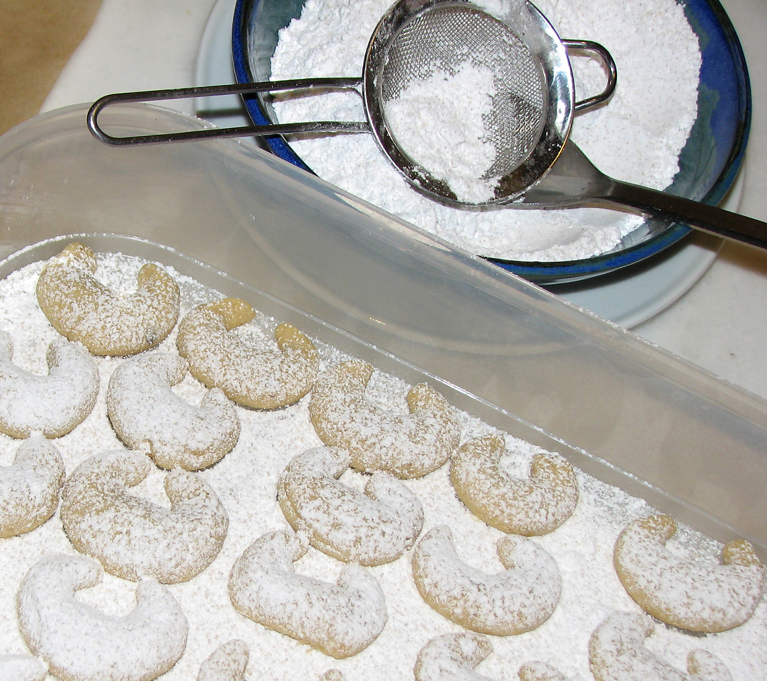 Vanillekipferl, glutenfrei  