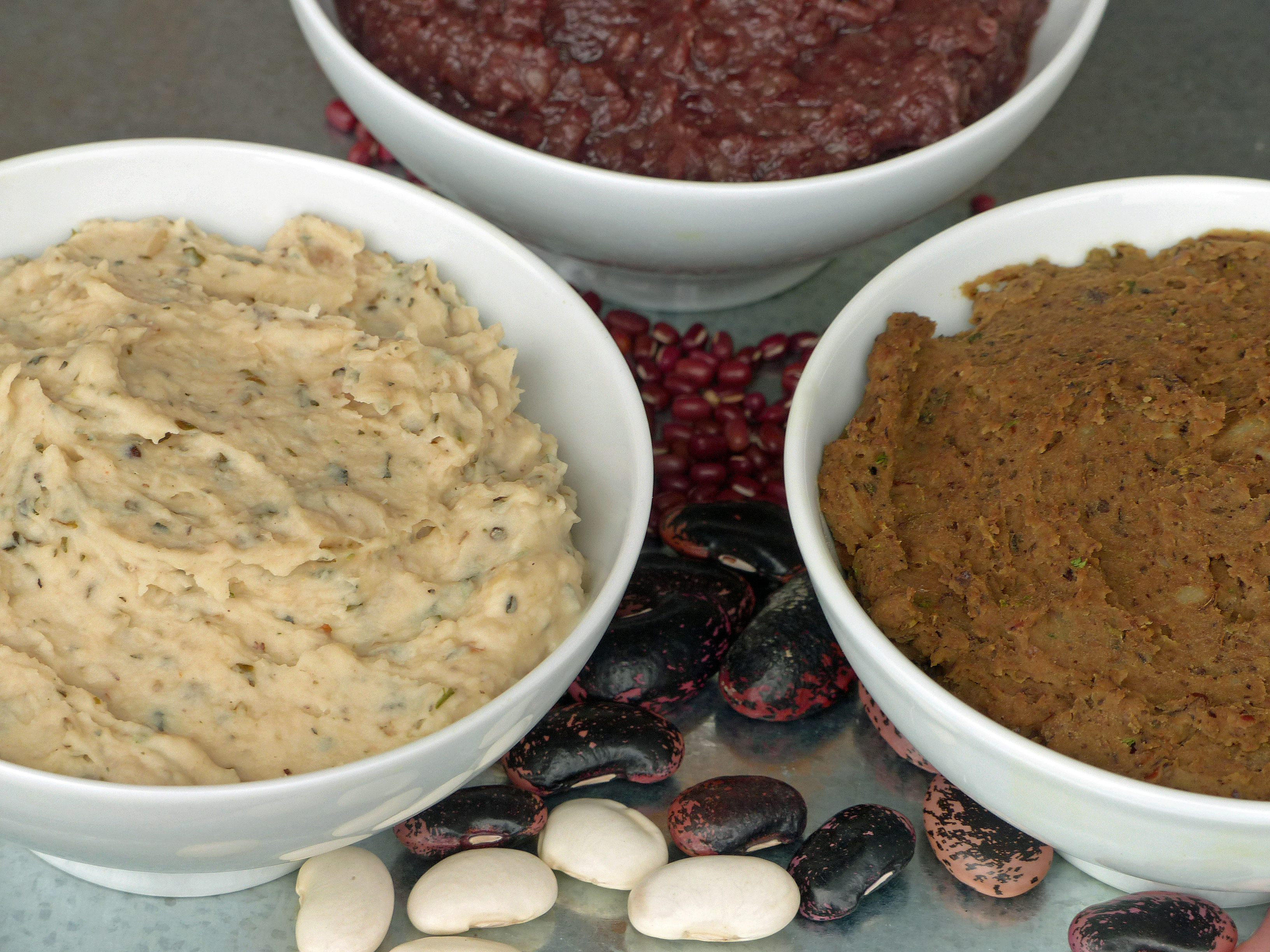 Bohnenpasten rund um die Welt