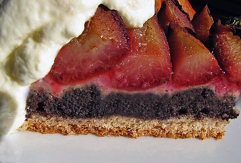 Zwetschkenfleck mit Mohn und Streusel