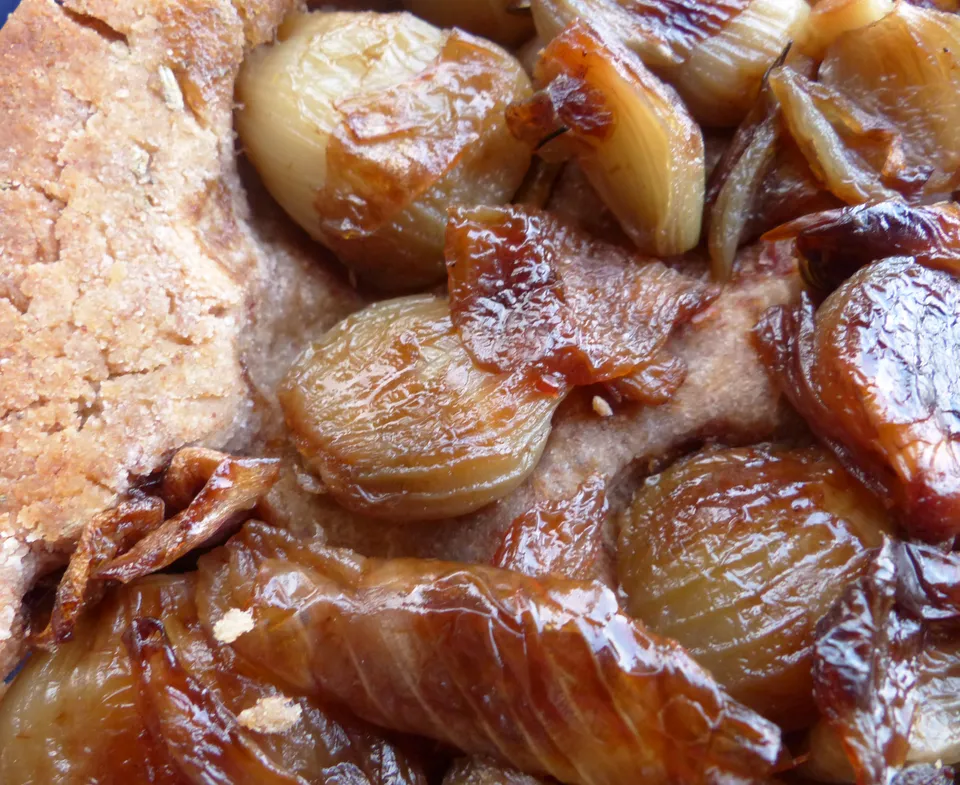 Tarte Tatin mit Schalotten