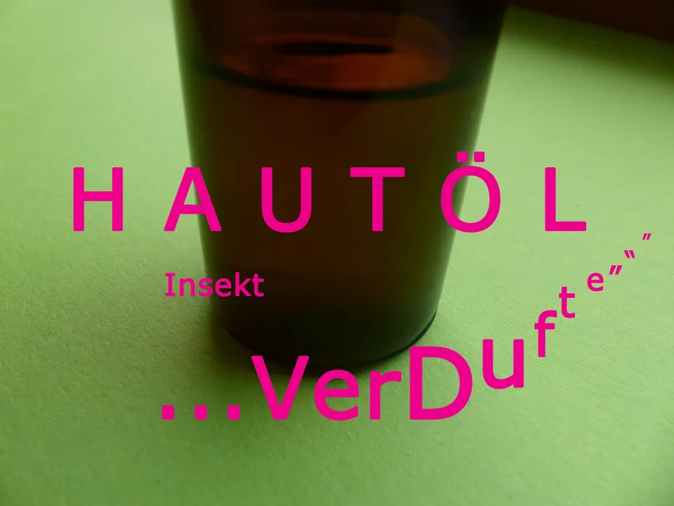 Insektenabweisendes HAUTÖL ""VerDufte!"